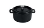 CAÇAROLA 10CM FERRO FUNDIDO PRETA #